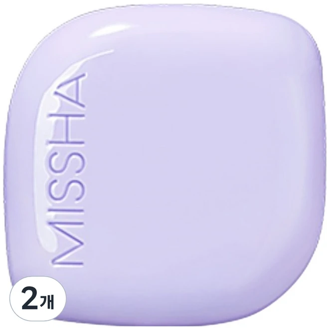 미샤 레이어링 핏 쿠션 세미글로우 미니 5g, 21 Vanilla (바닐라), 2개 - 쿠팡