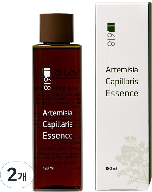 1618 인진쑥 에센스, 2개, 180ml - 쿠팡