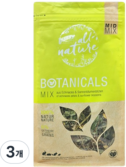 버니 보태니컬 에키네시아 썬플라워, 3개, 140g