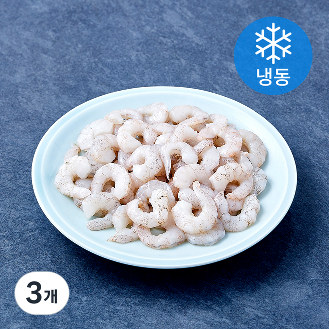청해명가 국내산 자연산 중하 새우살 (냉동), 3개, 500g