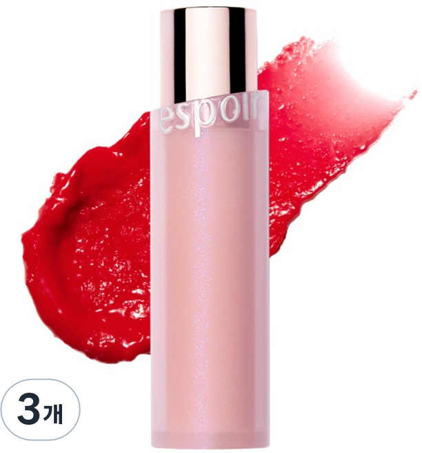 에스쁘아 베어 글로우 립밤, 3호 러디 칙스, 3g, 3개
