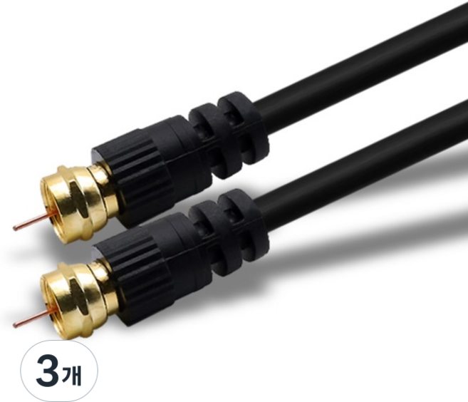 CableMate TV天線同軸RF電纜 20m, 3個