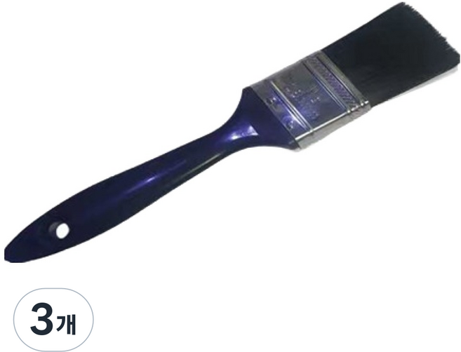 프랜드커피 커피머신 일자형 청소솔, 블랙, 3개