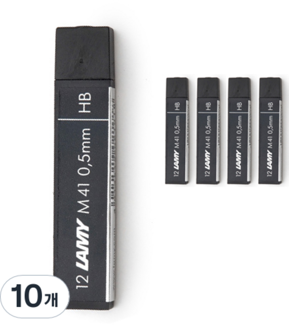 LAMY 샤프심 M41 HB, 0.5mm, 10개