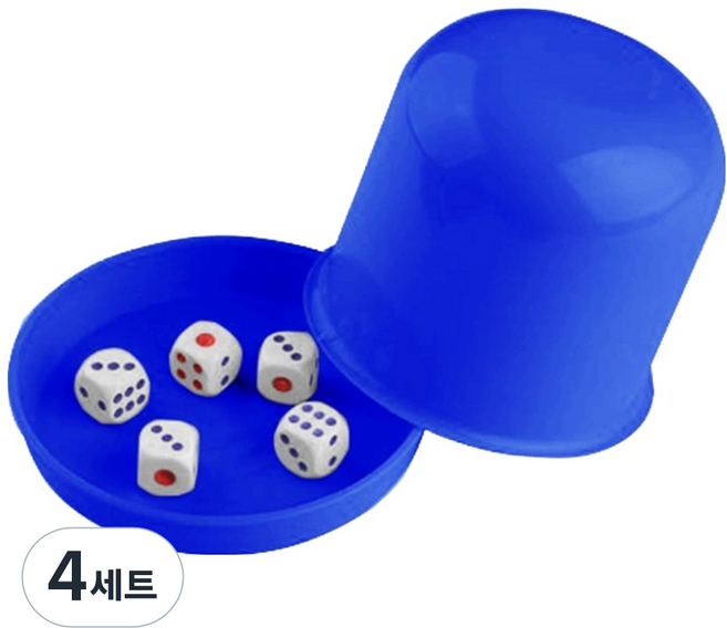 MAME 骰子遊戲組, 4套, 藍色