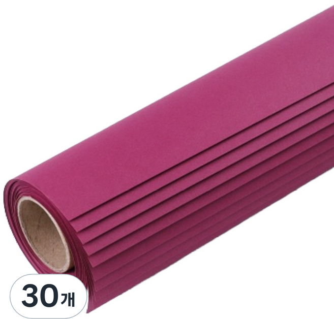 동성지공사 고급색지, 청적색, 30개