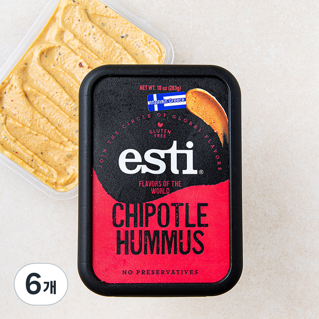 에스티 치폴레 후무스, 283g, 6개