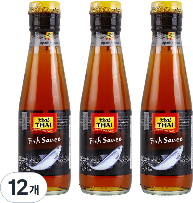 리얼타이 피쉬 액젓, 200ml, 12개