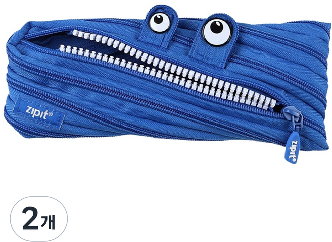 집잇 클래식 몬스터 파우치, 로얄블루, 2개