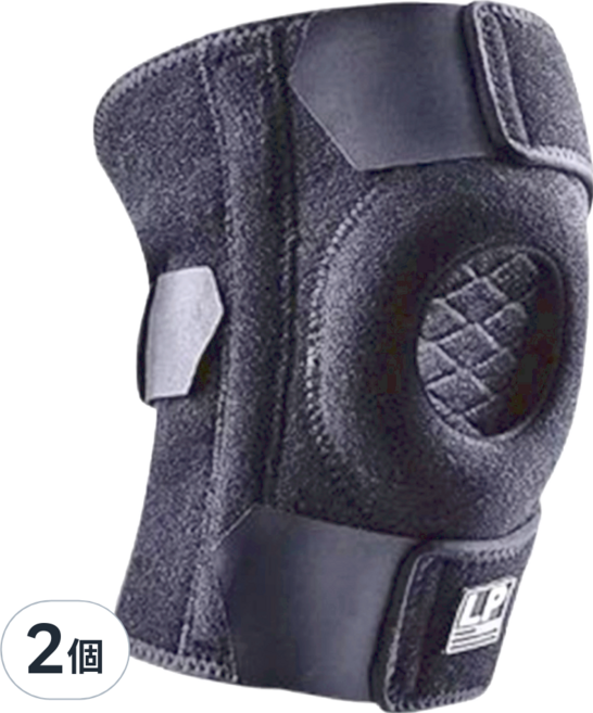 LP 高透氣彈簧支撐型護膝 733CAR1-BK-XL, 2個