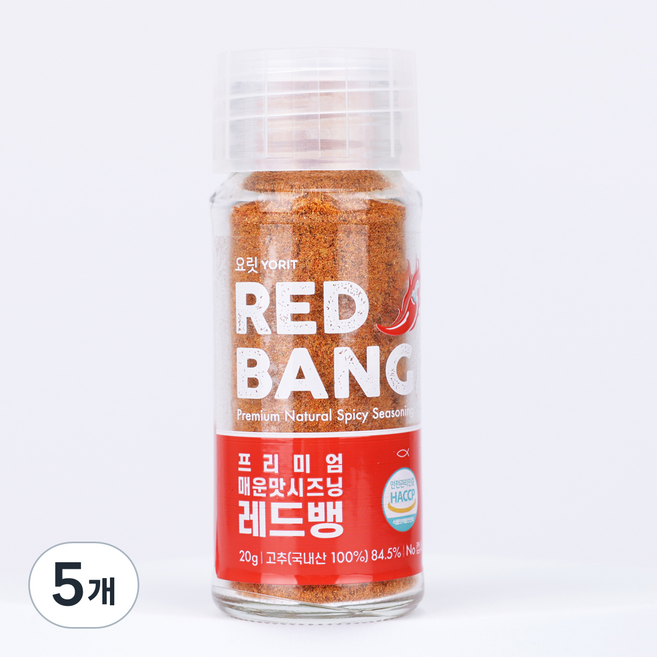 요릿 레드뱅, 20g, 5개