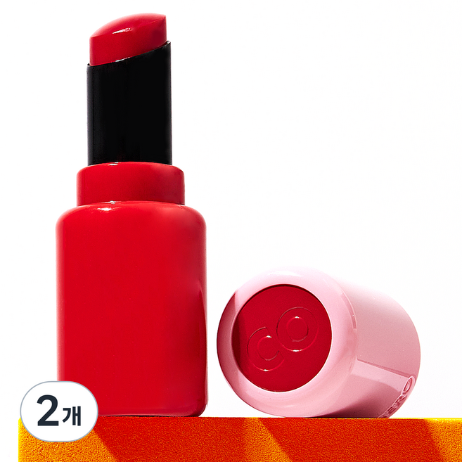 코시에로 젤러시 플럼퍼 립틴트, 05 젤러시 레드, 2개