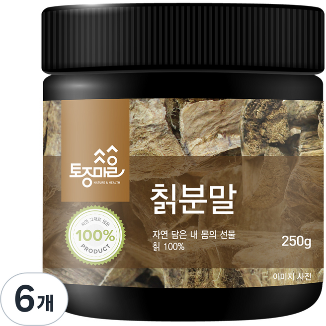 토종마을 칡분말, 6개, 250g