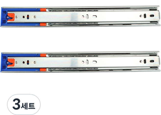 헤펠레 댐핑 45폭 볼레일 2p, 3세트