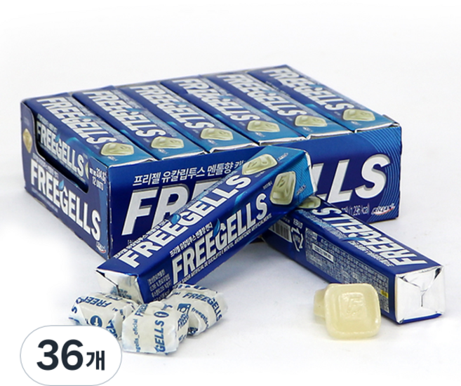 프리젤 유칼립투스 멘톨향 캔디, 27.9g, 36개