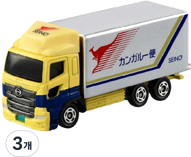 토미카 티아츠코리아 106 세이노 운송 캥거루 트럭 피규어, 혼합색상, 3개