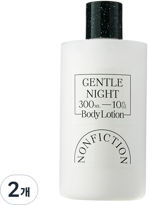 논픽션 젠틀나잇 바디로션, 300ml, 2개