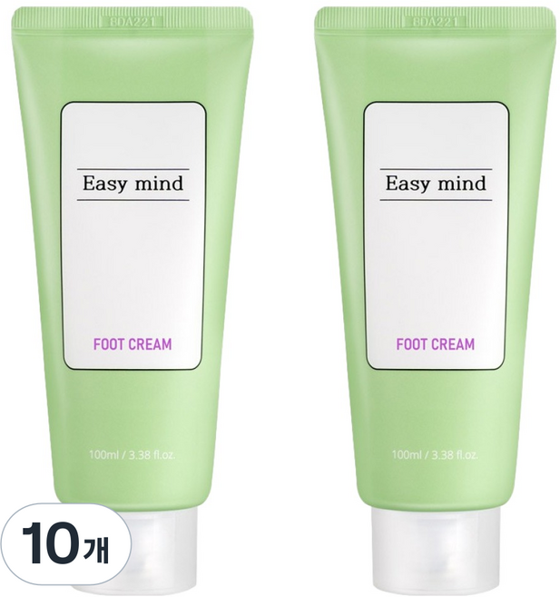 EasyMind Gounbal 尿素膠原蛋白護足霜, 10個, 1入
