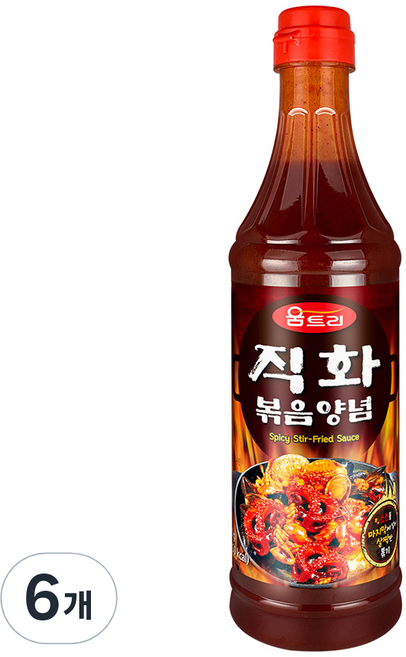 움트리 직화 볶음양념, 980g, 6개