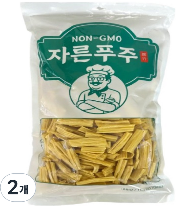 NON GMO 切段乾腐竹, 1kg, 2個