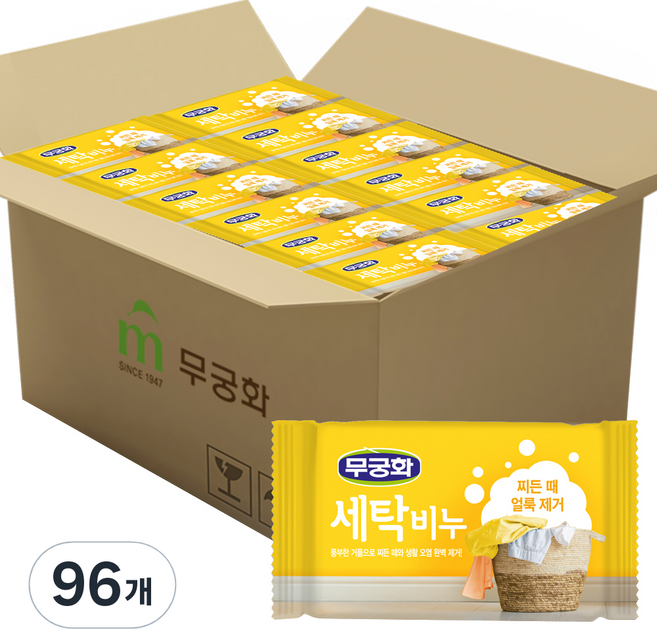 무궁화 세탁비누, 230g, 96개