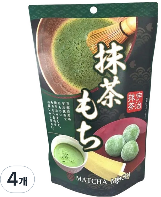 세이키 말차 모찌, 4개, 120g