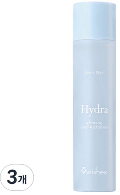 나인위시스 하이드라 앰플 토너 나노 플러스, 150ml, 3개