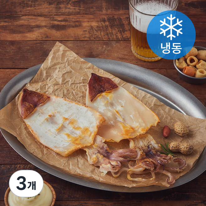 강릉상회 부드러운 건한치 2미 (냉동), 3개, 130g