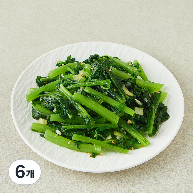 집반찬연구소 열무무침, 90g, 6개