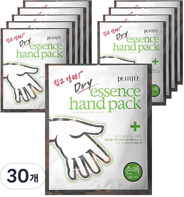 쁘띠페 드라이 에센스 핸드 팩, 30개