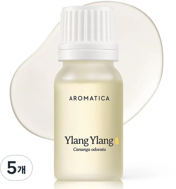 아로마티카 일랑일랑 에센셜 오일, 10ml, 5개 - 쿠팡
