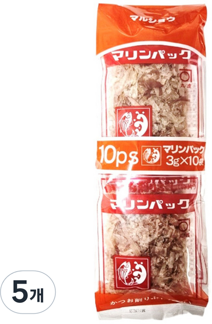 海洋包 柴魚片 10入, 5個, 30g