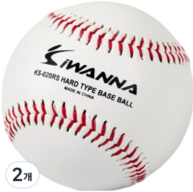 아이워너 경식 야구공, IWS4205_1, 2개