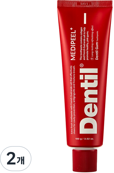 메디필 덴틸 잇몸치약, 100g, 2개