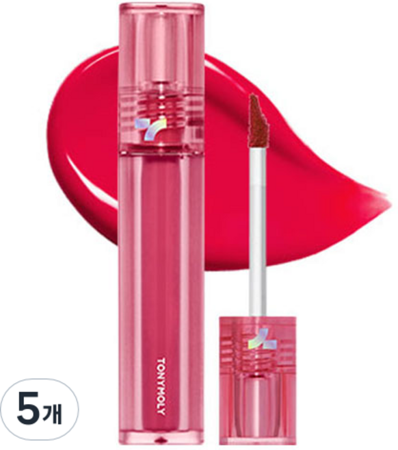토니모리 퍼펙트립스 쇼킹립 립틴트, N11 로제트쇼킹, 5개