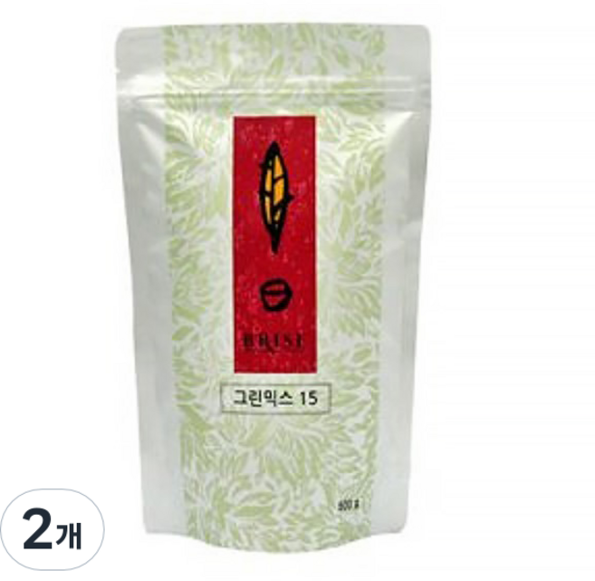 BRISE 그린믹스 15 파우더, 500g, 1개입, 2개
