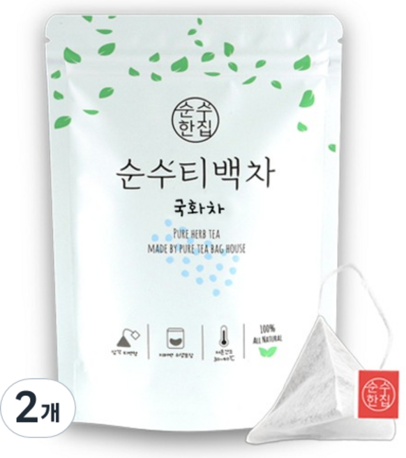 순수한집 국화차 티백, 0.5g, 10개입, 2개