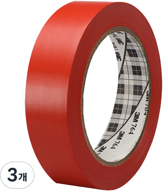 쓰리엠 764 바닥 라인 테이프, 3개