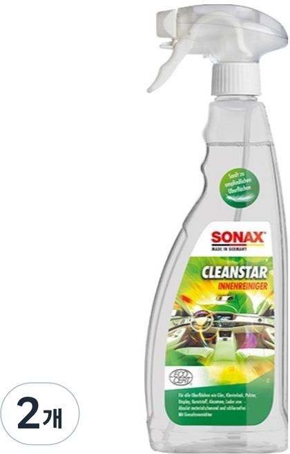 소낙스 클린스타 실내 세정제, 750ml, 2개