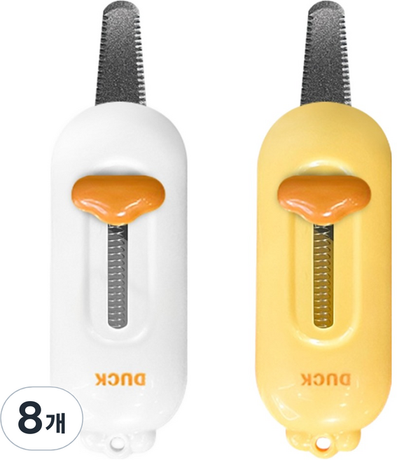 월드크린 자석 오토락 오리 택배칼, 랜덤 발송, 8개