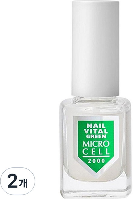 MicroCell 2000 指甲活力綠強化劑, 12ml, 2個