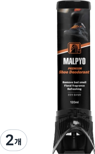 말표 프리미엄 신발탈취제, 120ml, 2개