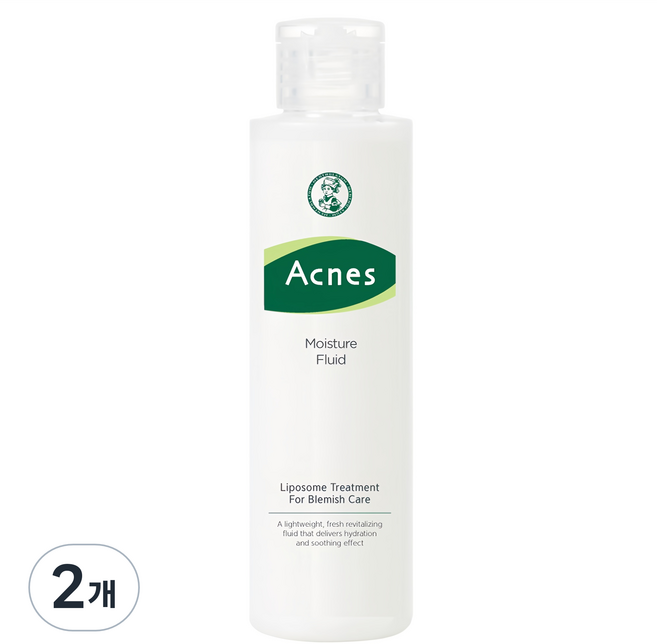 아크네스 모이스처 플루이드, 150ml, 2개