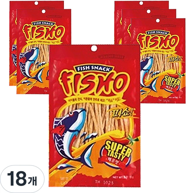 피쇼 어포 슈퍼테이스티, 15g, 18개 - 쿠팡