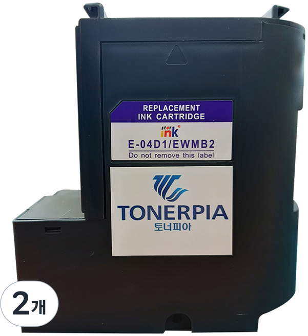 토너피아 엡손 호환 유지보수상자 T04D100, 혼합색상, 2개