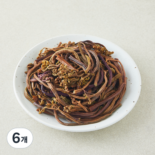 나물투데이 국내산 데친 건고사리, 150g, 6개, 1개입