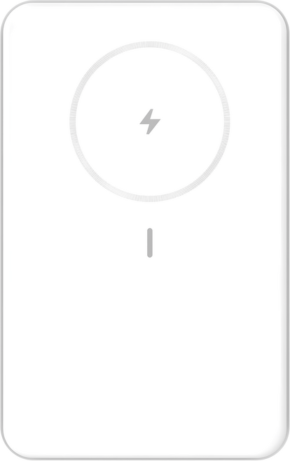 Silicon Power 廣穎電通 WP10 磁吸式快充行動電源 10000mAh 有支架 可登機, SP10KMAPBKWP101W, 白色