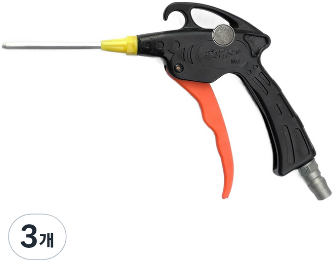 자석 에어건 PVC 100mm K-TIGER, 3개