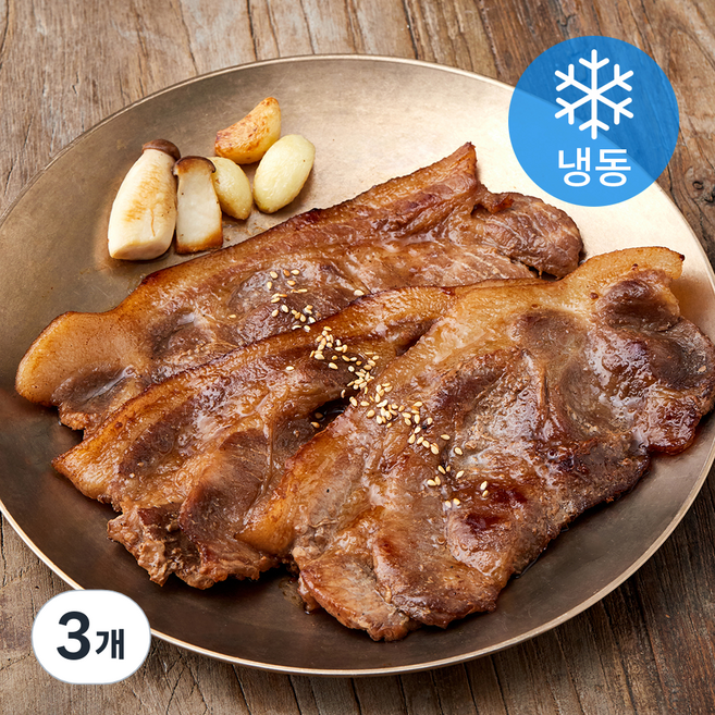 타이거축산 뼈없는 물갈비 (냉동), 700g, 3개