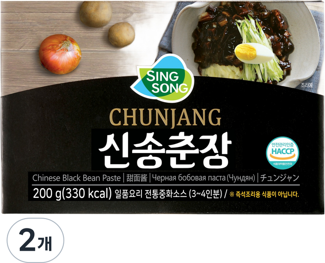 신송 춘장, 2개, 200g